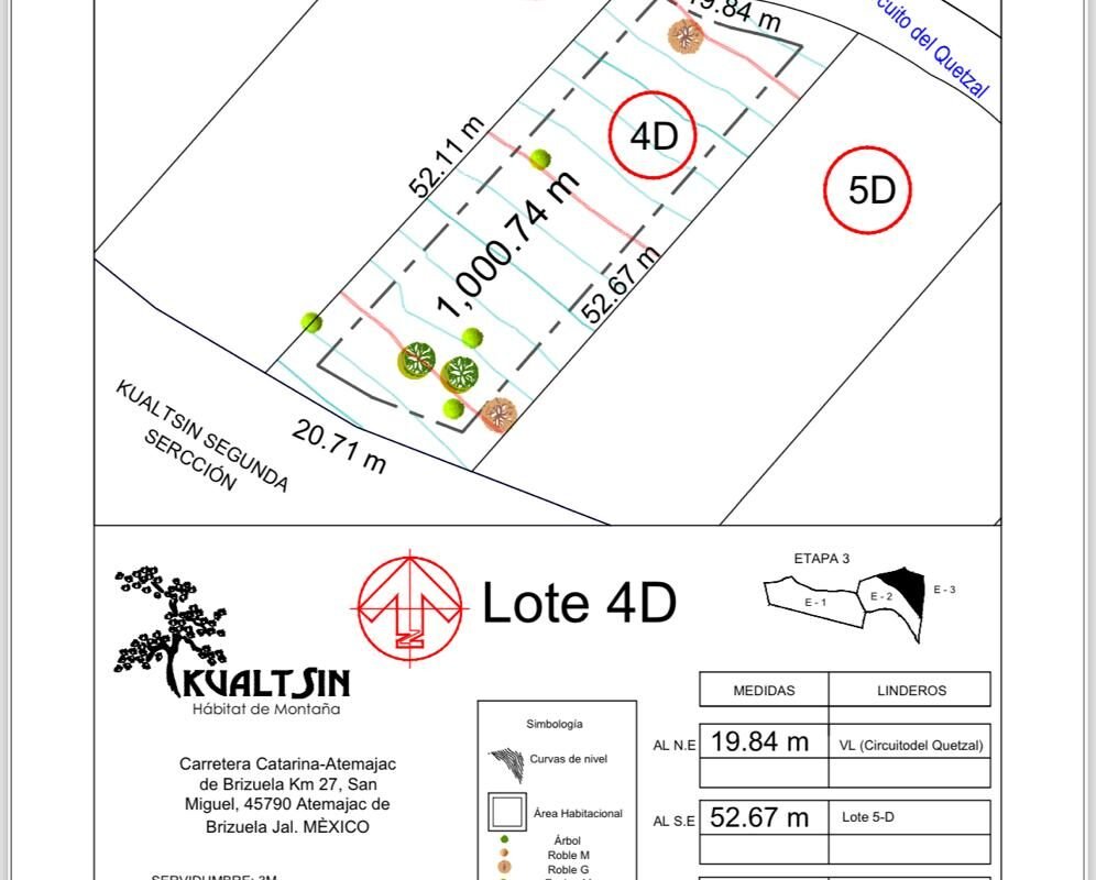 Terreno en venta en Atemajac de Brizuela